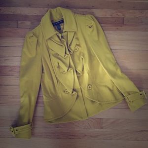 INC Small Petite Cotton zipped jacket